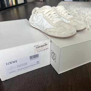 Loewe White Ballet Runner Sneakers